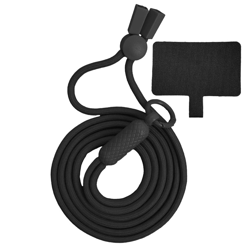 Cordão De Telefone De Corpo Cruzado Longo-Com Alça De Pescoço Ajustável Anti-Perda Para Celular