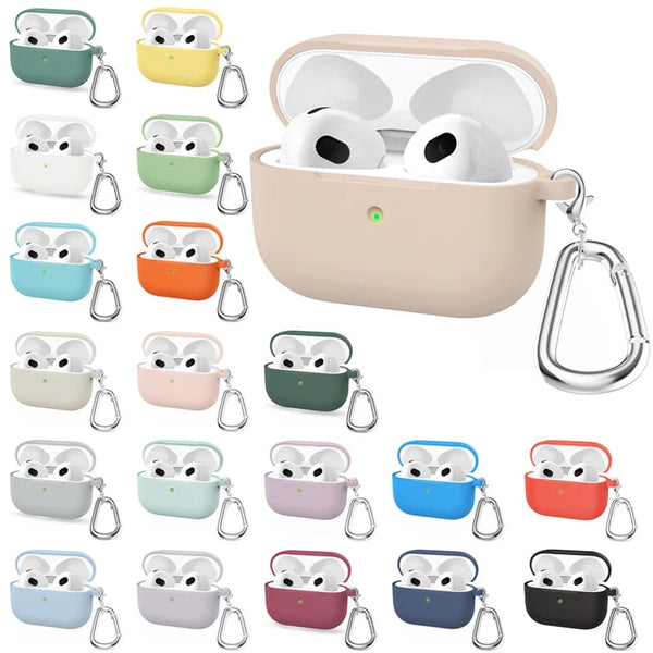 Capa Case Silicone Protetora para fone apple AirPods pro 2 3 4 NAO INCLUI FONE