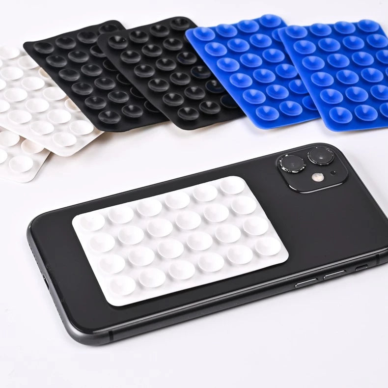 Ventosas De silicone De 1 Unidade , Minimalista Preto , Capa De Telefone Antiderrapante , Suporte Portátil E Móvel