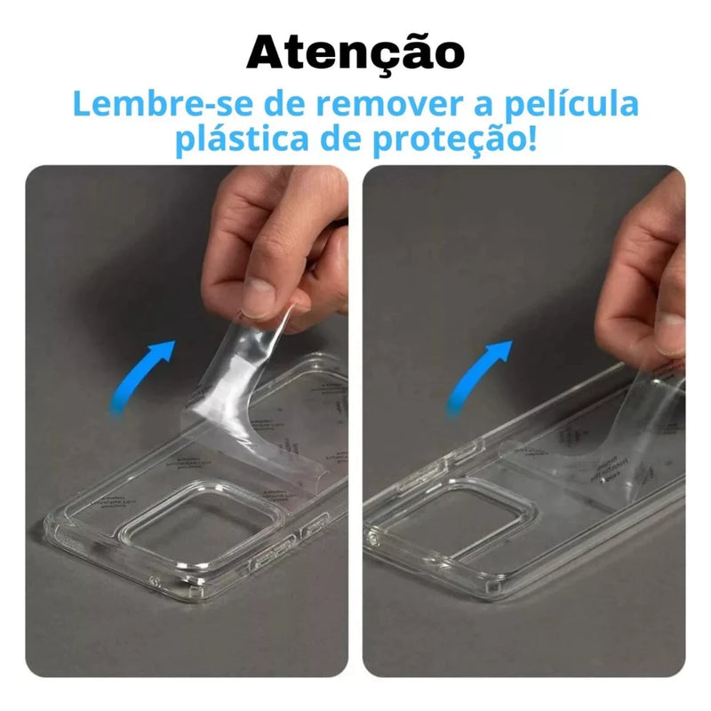 Capa Capinha Space Transparente Anti Impacto Compativel com iPhones X XR XSMAX 11 12 13 14 15 ProMax