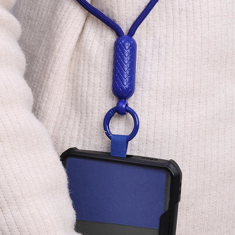 Cordão De Telefone De Corpo Cruzado Longo-Com Alça De Pescoço Ajustável Anti-Perda Para Celular