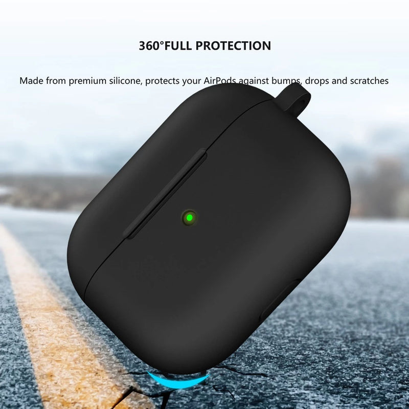 Capa Case Silicone Protetora para fone apple AirPods pro 2 3 4 NAO INCLUI FONE