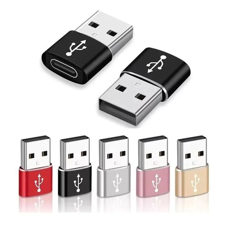 Adaptador Plug Usb Tipo C Para Usb 3.0 Macho Dados Otg