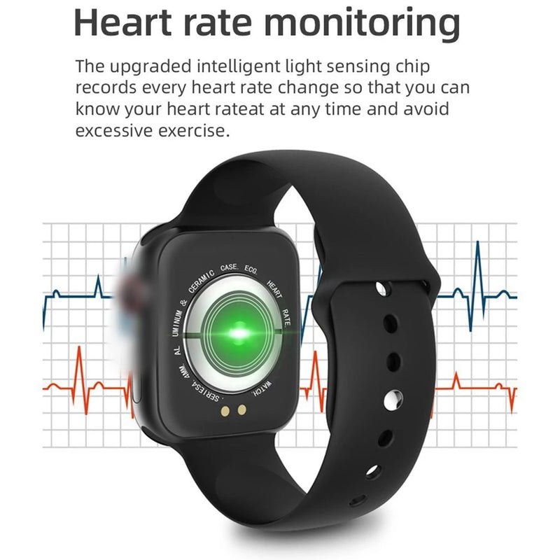 IWO 13 Max X8 Smartwatch Inteligente com Bluetooth para iPhone e Android
