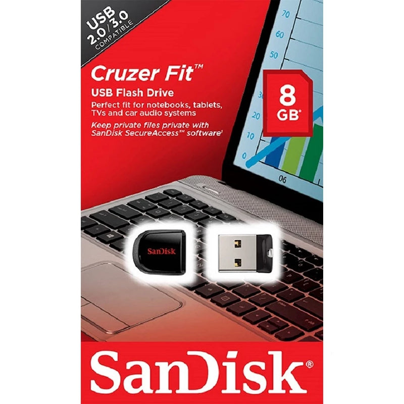 Pendrive 128 Gb 64 32 16 8 4 Pen Drive USB Cruzer Cz33 2.0 U Discoteca