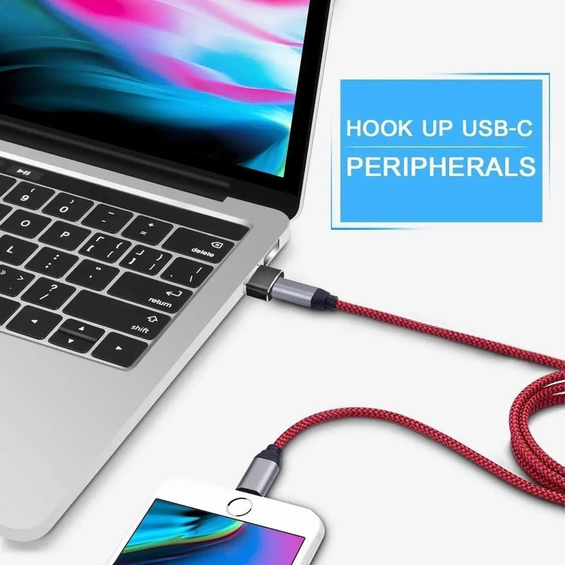 Adaptador Plug Usb Tipo C Para Usb 3.0 Macho Dados Otg