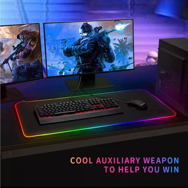 Mouse Pad Gamer Speed RGB