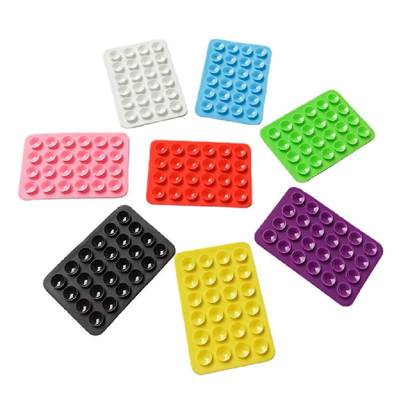 Ventosas De silicone De 1 Unidade , Minimalista Preto , Capa De Telefone Antiderrapante , Suporte Portátil E Móvel