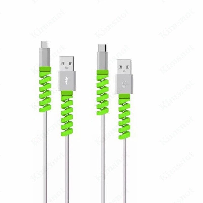 Protetor de Cabo de Carregamento para Clip Porta Telefone Celular com Organizador de Rato Carregador Gerenciamento USB