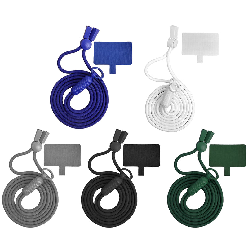 Cordão De Telefone De Corpo Cruzado Longo-Com Alça De Pescoço Ajustável Anti-Perda Para Celular