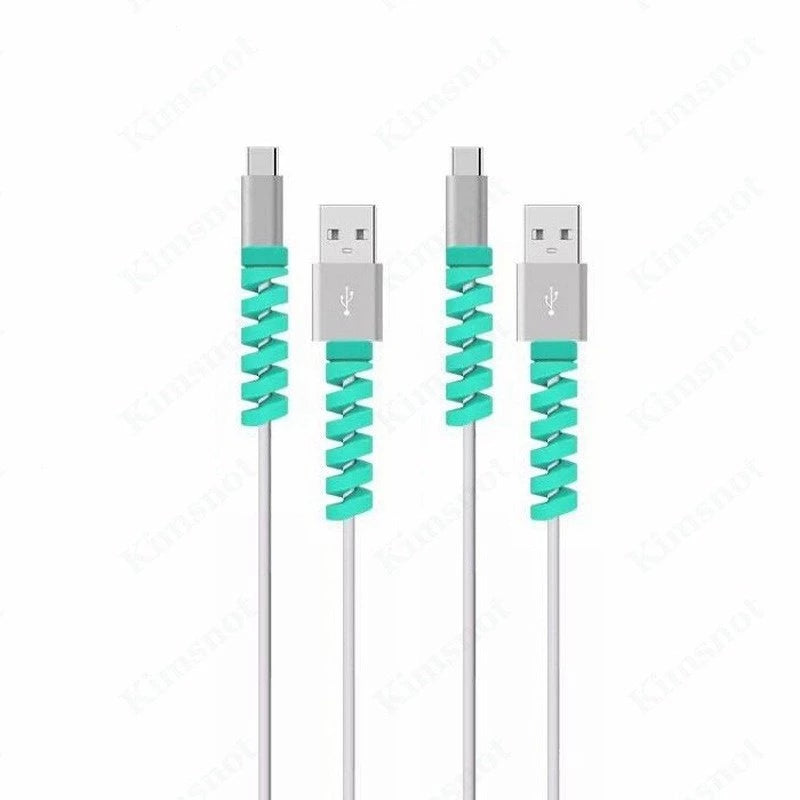 Protetor de Cabo de Carregamento para Clip Porta Telefone Celular com Organizador de Rato Carregador Gerenciamento USB