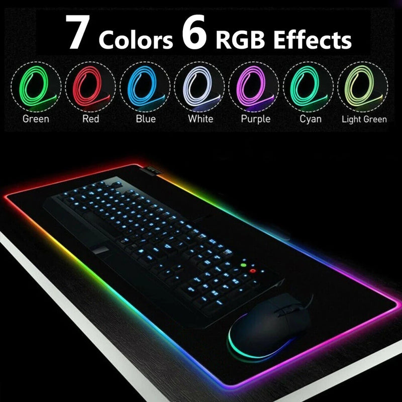Mouse Pad Gamer Speed RGB